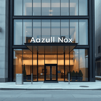 Fachada da sede da Agazul Nox em Denver, Colorado